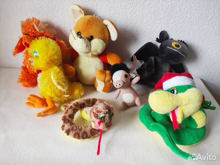 Мягкие игрушки пакетом
