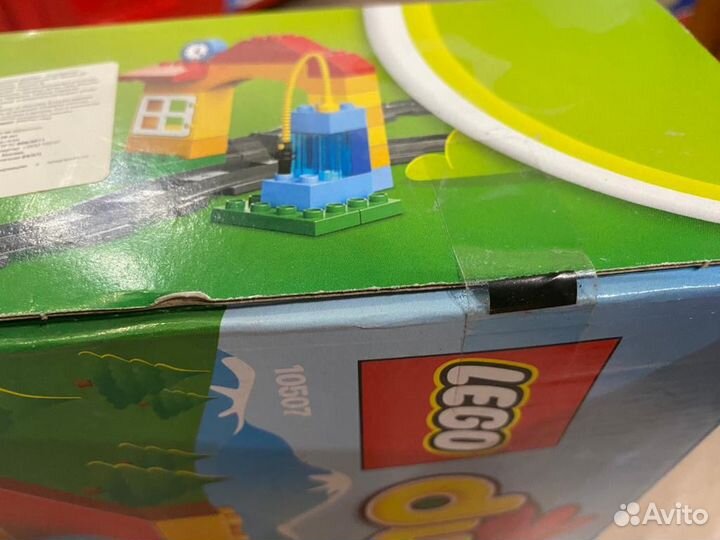 Lego duplo железная дорога