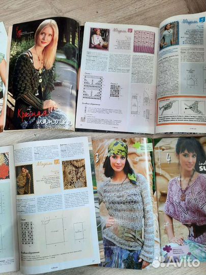 Журналы по вязанию, вышивке крестиком и рукоделию