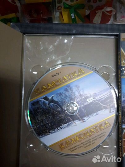 Камчатка подарочный набор из 3х DVD - дисков о при