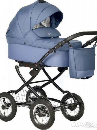 Коляска 2 в 1 indigo Barbara бу реверсивный блок