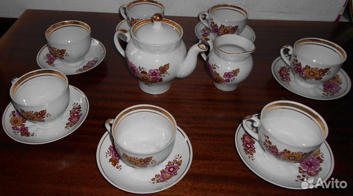 Суповой сервиз СССР Чайный сервиз СССР