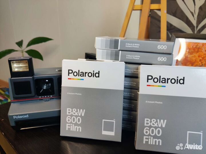 Картридж кассета Polaroid 600 Black and White,B&W