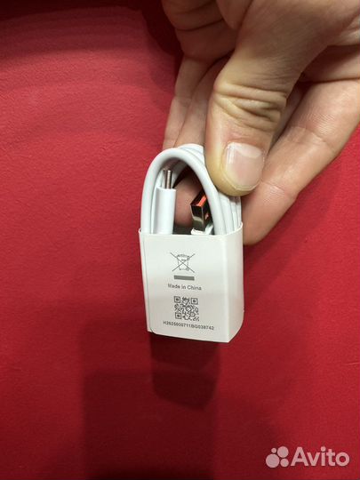 Кабель usb type c xiaomi turbo зарядка white новый