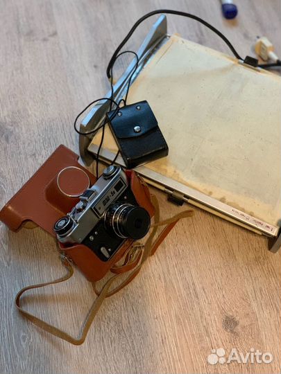 Фотоаппарат фэд 5В. Фотоэкспонометр + глянцеватель