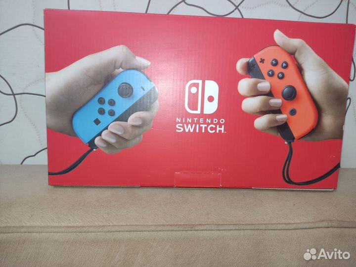 Коробка от nintendo switch в отличном состоянии