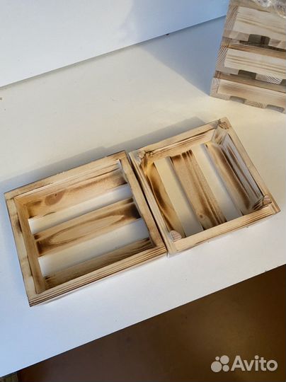 Ящик деревянный подарочный