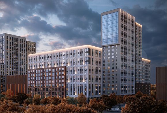 2-к. квартира, 40,6 м², 7/25 эт.