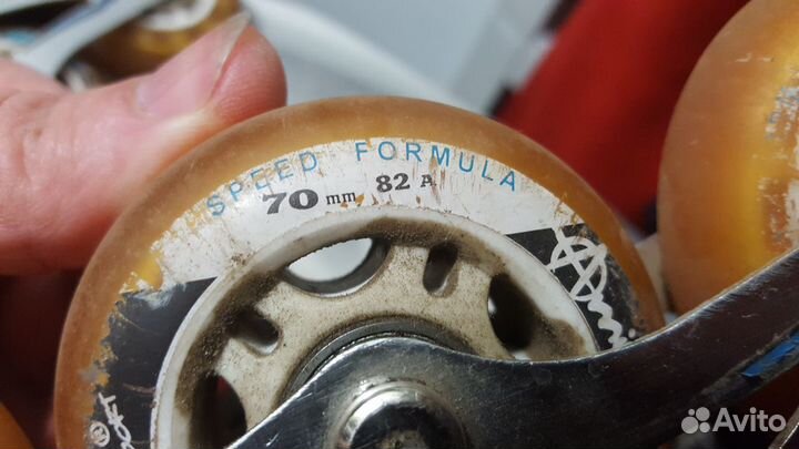 Роликовые коньки детские раздвижные р. 34-37