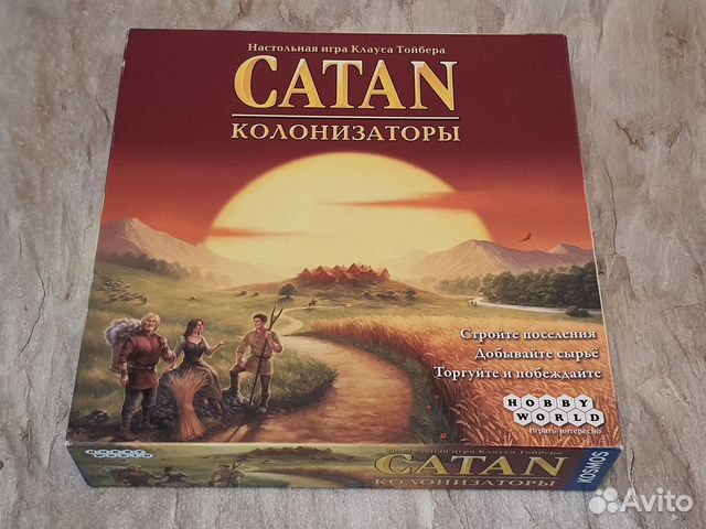 Настольная игра Catan колонизаторы купить в Саратове | Хобби и отдых ...