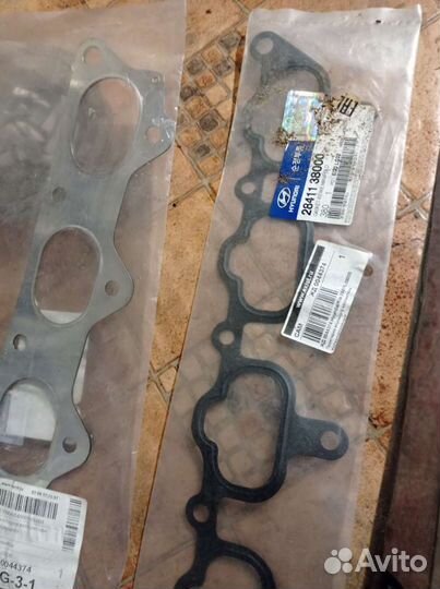 Прокладка впускного коллектора кия соренто 2.4