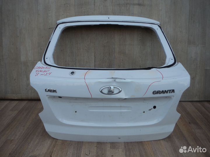 Крышка багажника (№27) LADA Granta 2016