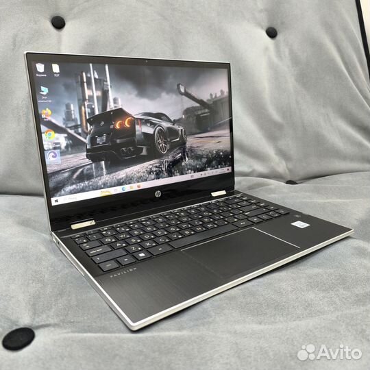 Сенсорный HP X360 FullHD IPS i3(10th) /8Gb/NVme512