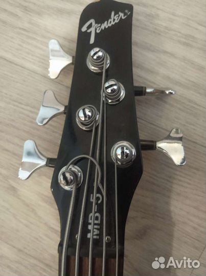 5 струнная бас гитара фендер