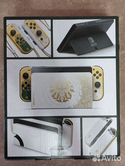 Новая Nintendo Switch oled Tears of The Kingdom