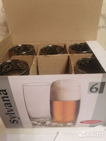 Хрустальные стаканы