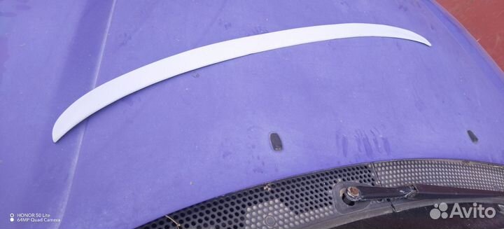 Спойлер задный из стеклопластика на lexus IS250