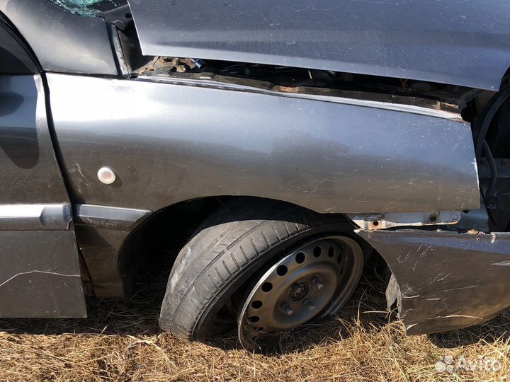 Крыло переднее левое kia rio 1 dc рестайлинг 2004г