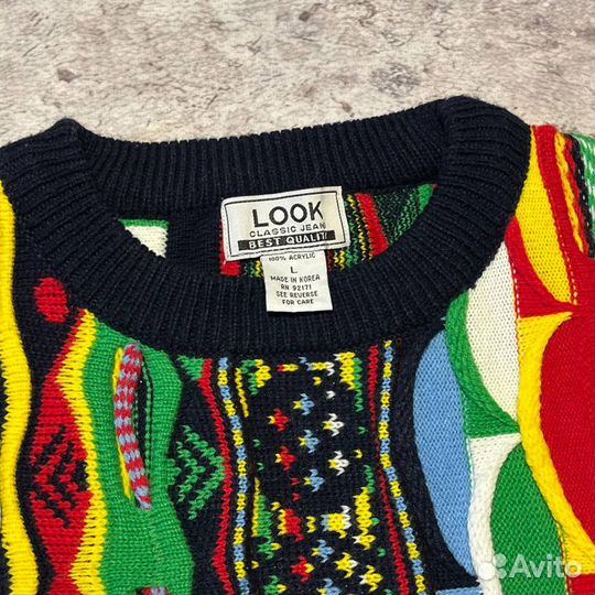 Coogi Style 3D Knit Sweater Carlo colucci kapital