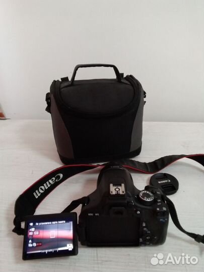Зеркальный фотоаппарат canon eos 600D