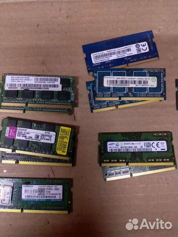 Оперативная память DDR2,DDR3 для ноутбука 2 и 4гб