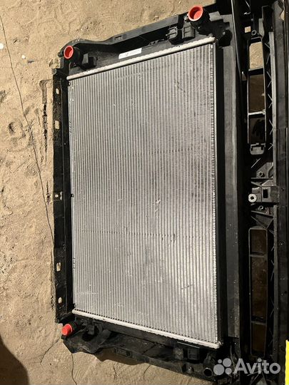 Передня Панель радиатора Octavia a7 в сборе