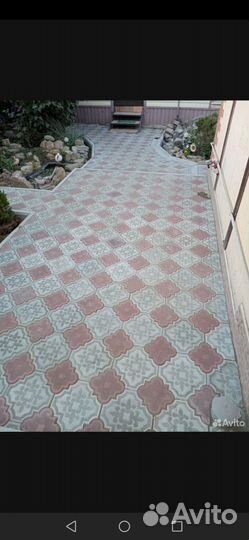 Укладка тротуарной плитки