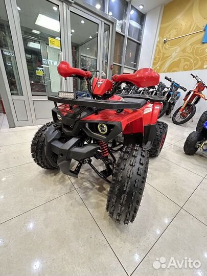 Детский квадроцикл Хантер 8 нью люкс красный