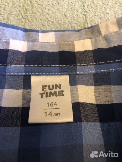 Рубашка с коротким рукавом (Дочки-Сыночки), р. 164