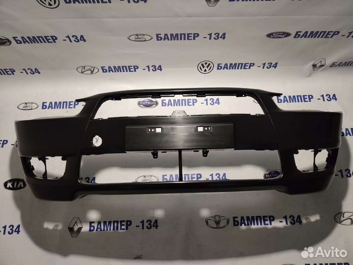 Бампер передний mitsubishi lancer 10