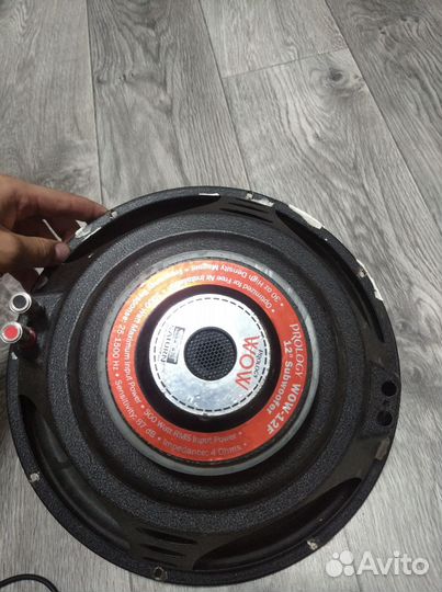 Сабвуфер и усилитель