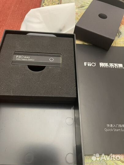 Цап FiiO KA3 32Bit/768kHz DSD512