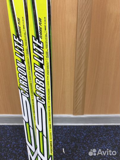 Беговые лыжи Fischer carbonlite 207см stiff plus