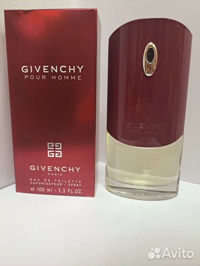 Givenchy pour homme Живанши бордовые