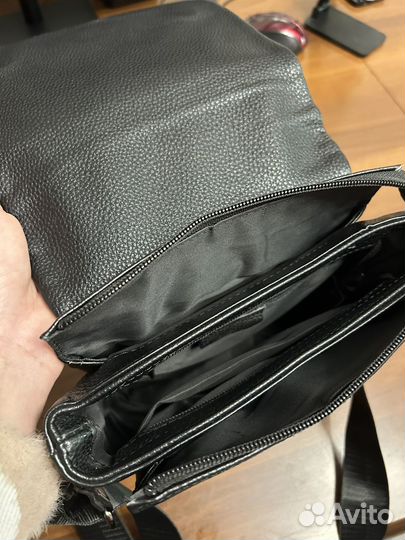 Сумка мужская натуральная кожа