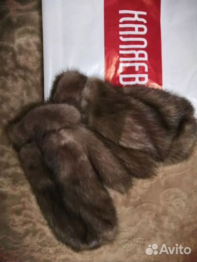 Варежки Каляев норка