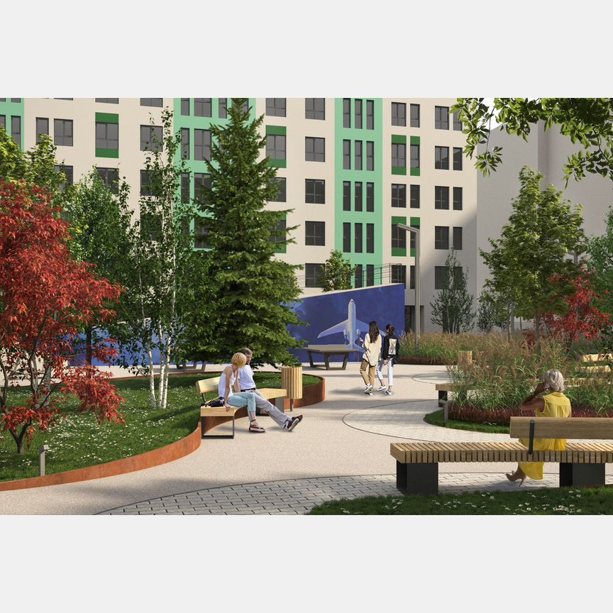 2-к. квартира, 51 м², 3/12 эт.