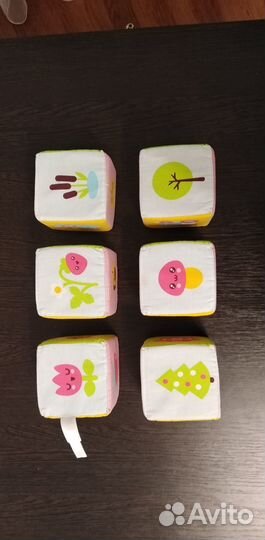 Мягкие кубики