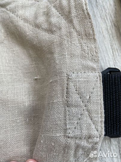 Слинг кенгуру льняная переноска