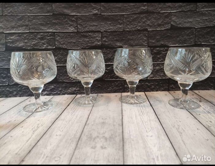 Хрустальные фужеры