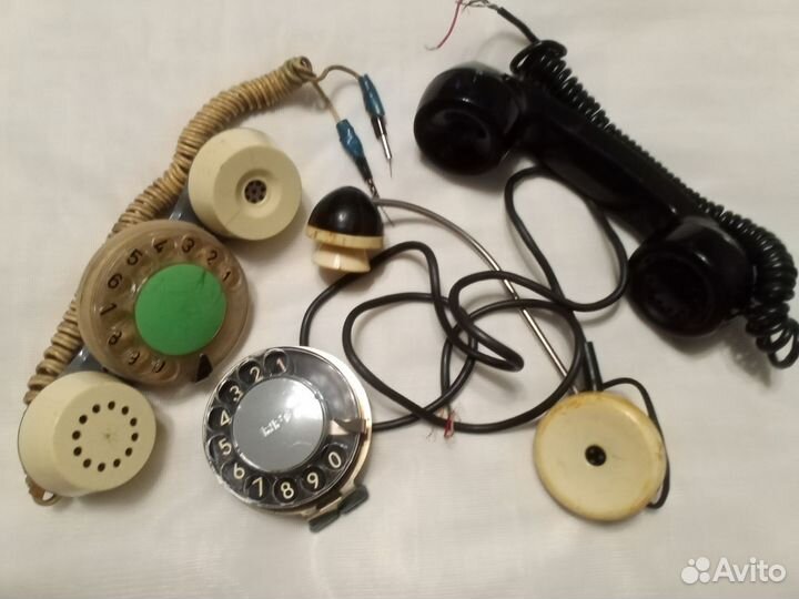 Трубка телефониста, диск телефона