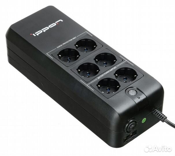 Ибп Ippon Back Verso 600