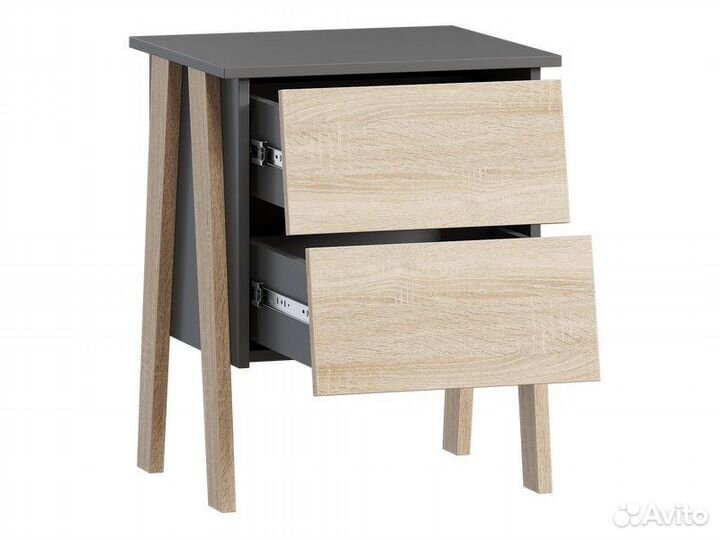 Тумба прикроватная Маккаби Grey