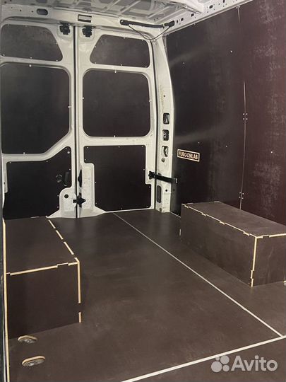 Обшивка кузова фанерой Рено Мастер L3H2