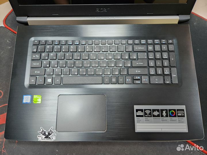 Acer A517-51G (i3 7020U/8Gb/940MX/128/500)