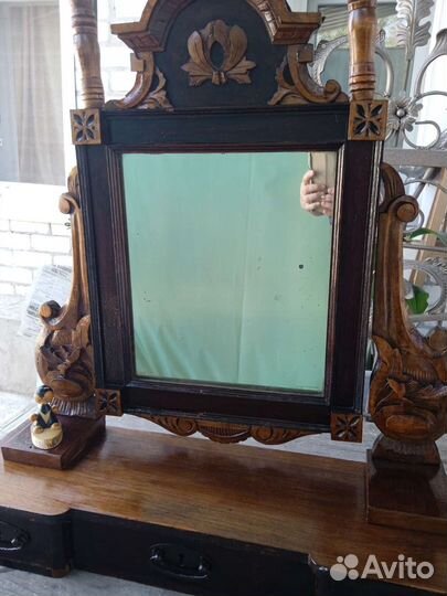 Антикварное Зеркало псише