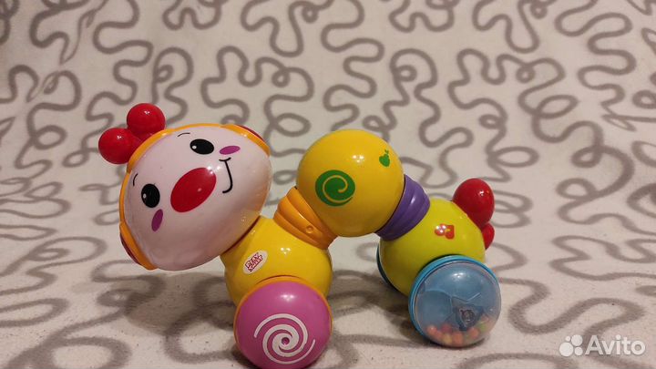 Гусеница интерактивная