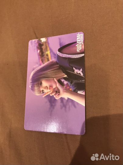 Карта Blackpink Lisa