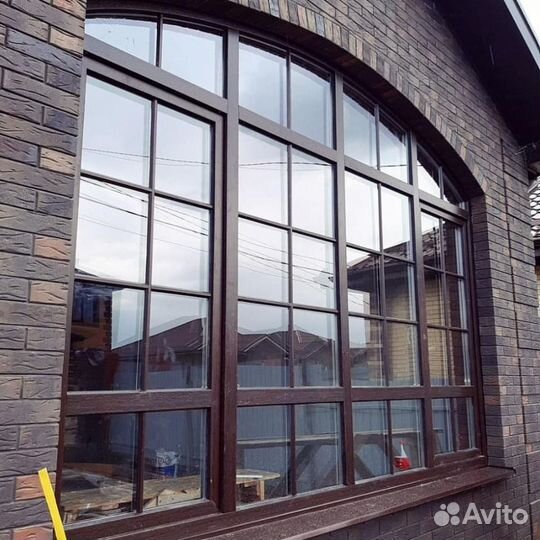 Пластиковые окна. остекление коттеджей