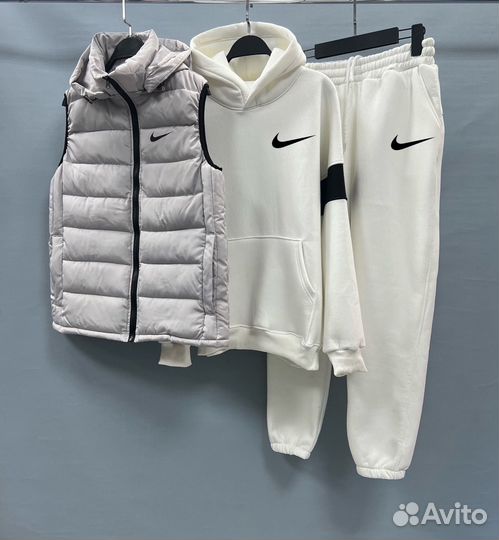 Комтюм nike тройка на флисе